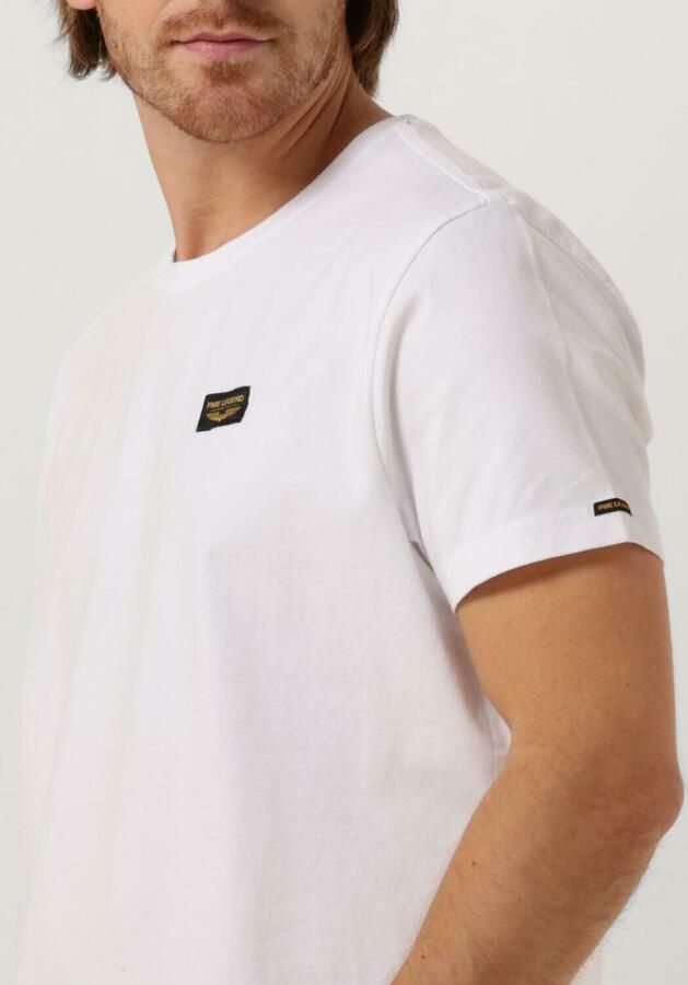 PME LEGEND Heren Polo's & T-shirts Short Sleeve R-neck Guyver Tee Wit - Foto 3