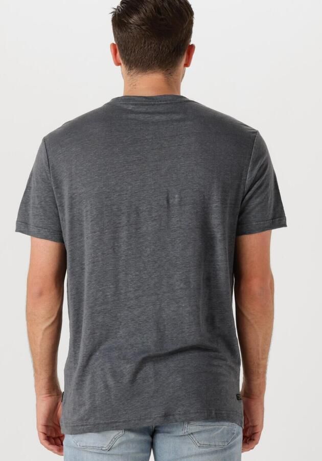 PME LEGEND Heren Polo's & T-shirts Short Sleeve R-neck Linen Jersey Grijs - Foto 1