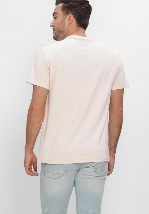 PME LEGEND Heren Polo's & T-shirts Short Sleeve R-neck Russel Jersey Interlock Lichtroze - Foto 3