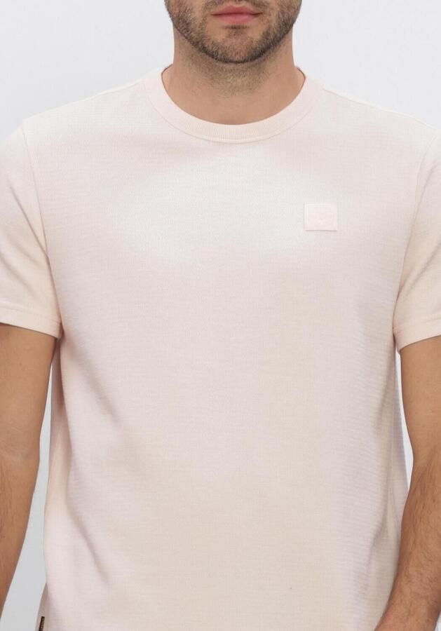 PME LEGEND Heren Polo's & T-shirts Short Sleeve R-neck Russel Jersey Interlock Lichtroze - Foto 4