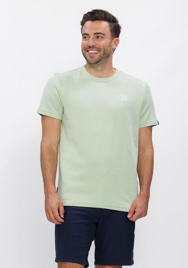 PME LEGEND Heren Polo's & T-shirts Short Sleeve R-neck Russel Jersey Interlock Mint