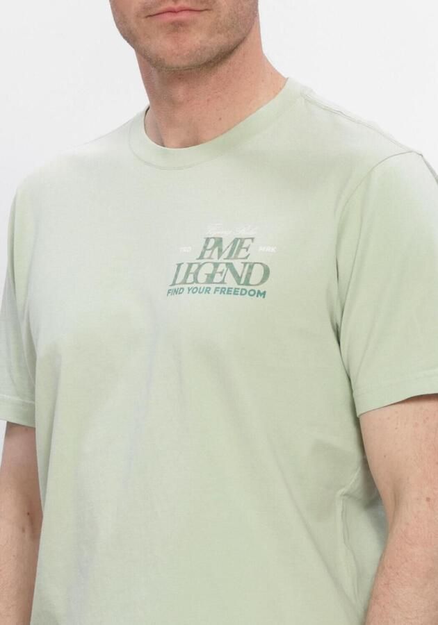 PME LEGEND Heren Polo's & T-shirts Short Sleeve R-neck Small Art Package B+t Only Mint - Foto 4