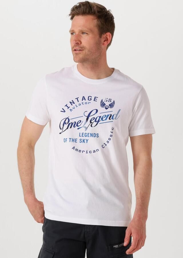 PME LEGEND Heren Polo's & T-shirts Single Jersey Package Wit - Foto 4
