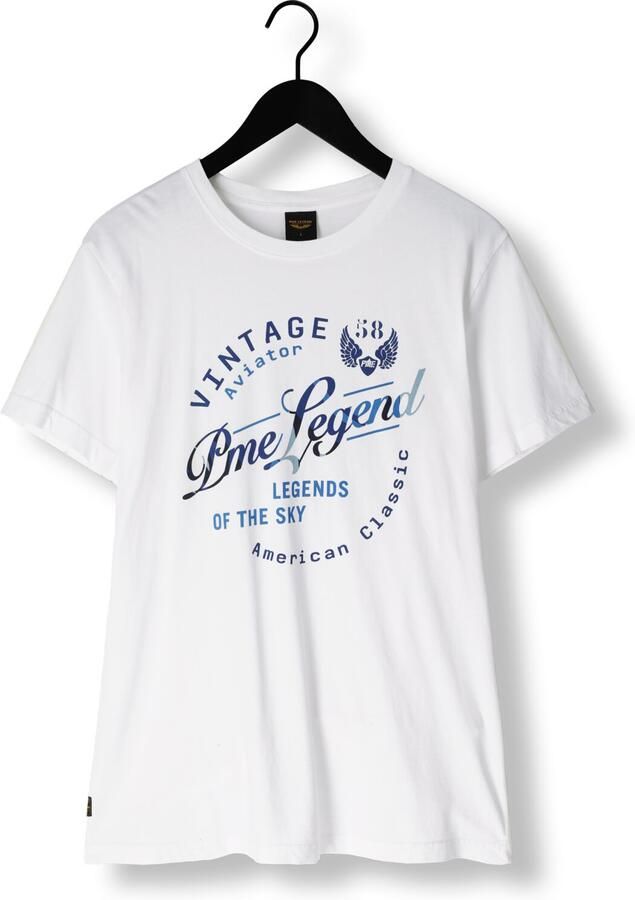 PME LEGEND Heren Polo's & T-shirts Single Jersey Package Wit