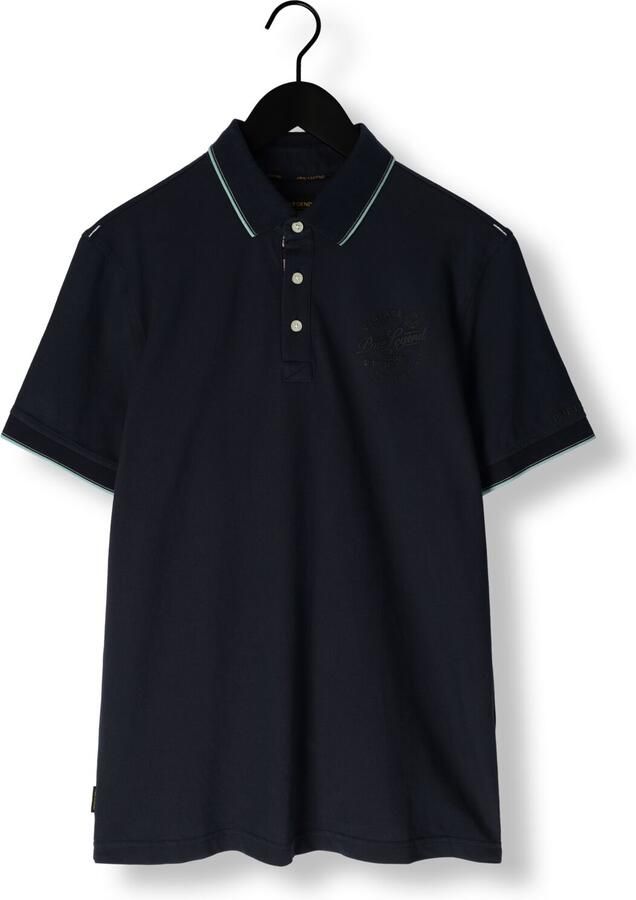 PME LEGEND Heren Polo's & T-shirts Stretch Pique Package Donkerblauw