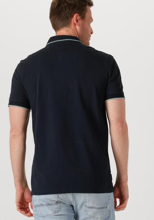 PME LEGEND Heren Polo's & T-shirts Stretch Pique Package Donkerblauw - Foto 3