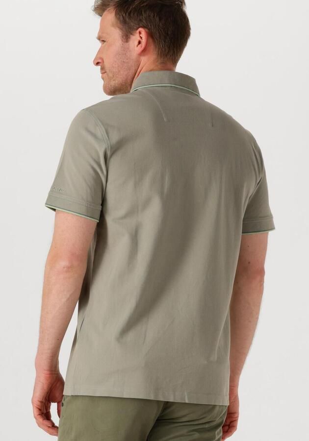 PME LEGEND Heren Polo's & T-shirts Stretch Pique Package Khaki