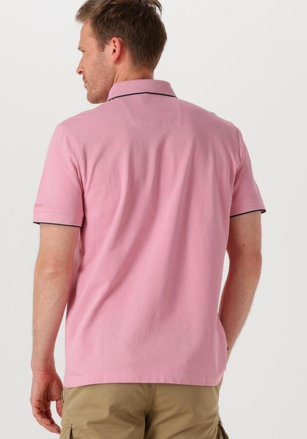 PME LEGEND Heren Polo's & T-shirts Stretch Pique Package Roze