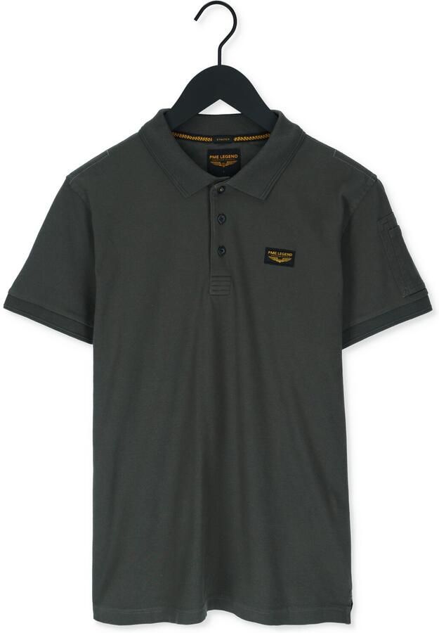 PME LEGEND Heren Polo's & T-shirts Trackway Polo Grijs - Foto 3