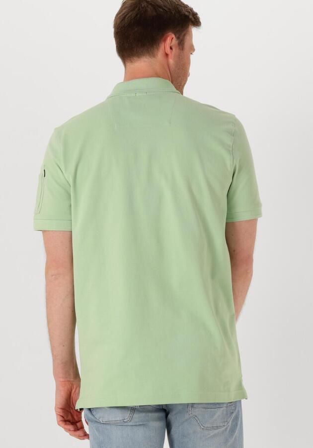 PME LEGEND Heren Polo's & T-shirts Trackway Polo Groen - Foto 2
