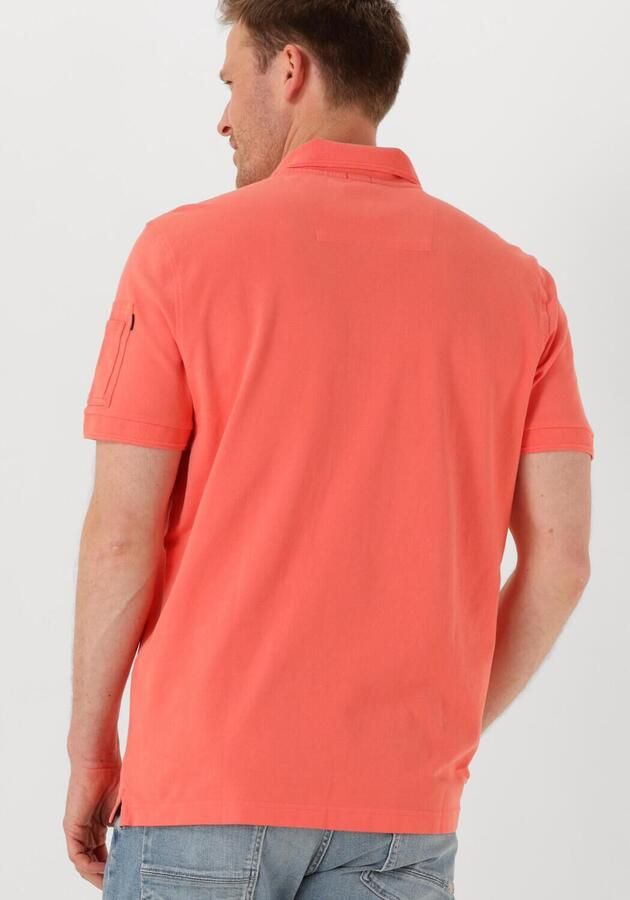 PME LEGEND Heren Polo's & T-shirts Trackway Polo Koraal