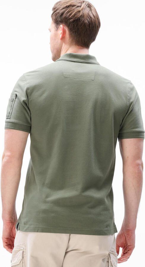PME LEGEND Heren Polo's & T-shirts Trackway Polo Olijf - Foto 4
