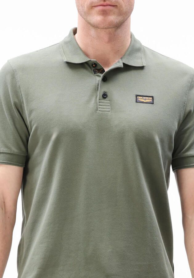 PME LEGEND Heren Polo's & T-shirts Trackway Polo Olijf - Foto 2