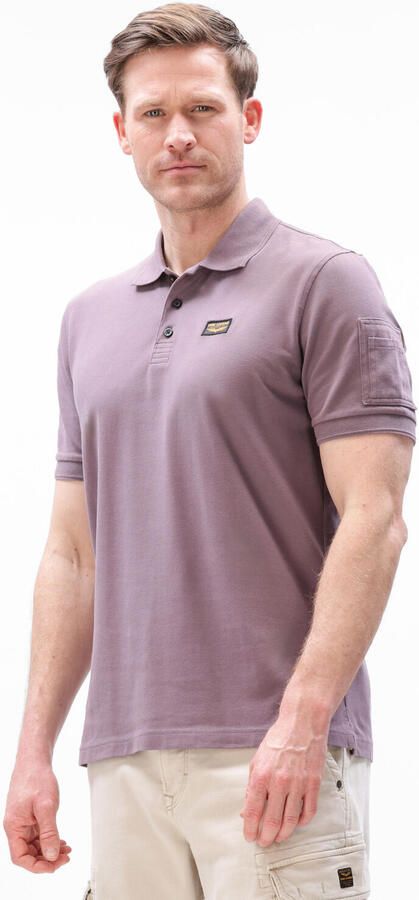 PME LEGEND Heren Polo's & T-shirts Trackway Polo Paars