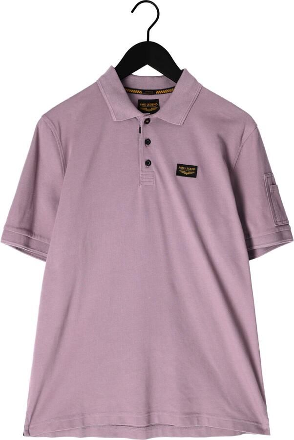 PME LEGEND Heren Polo's & T-shirts Trackway Polo Paars - Foto 3
