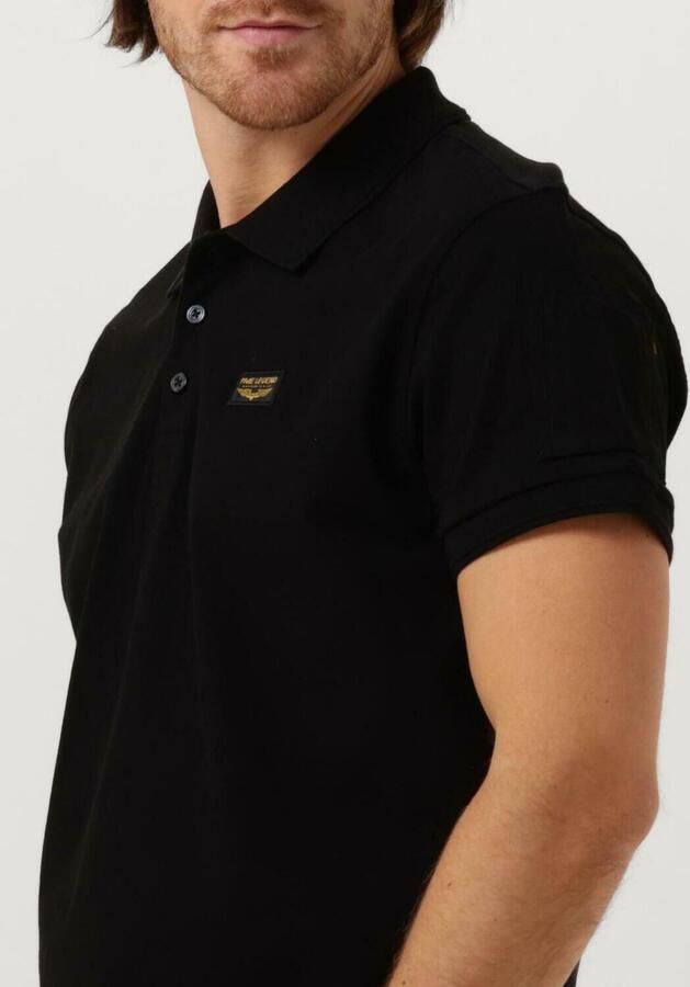PME LEGEND Heren Polo's & T-shirts Trackway Polo Zwart - Foto 3