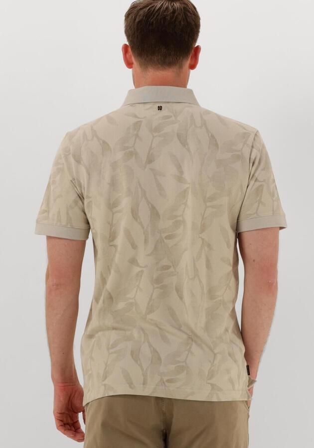 PME LEGEND Heren Polo's & T-shirts Two Tone Pique Printed Beige - Foto 2