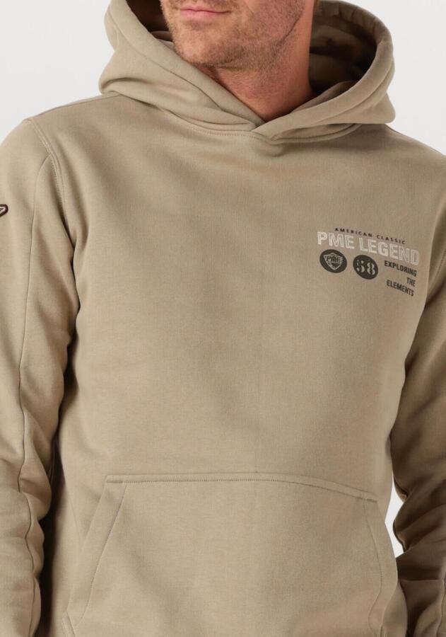 PME LEGEND Heren Truien & Vesten 3t Cross Fleece Zand