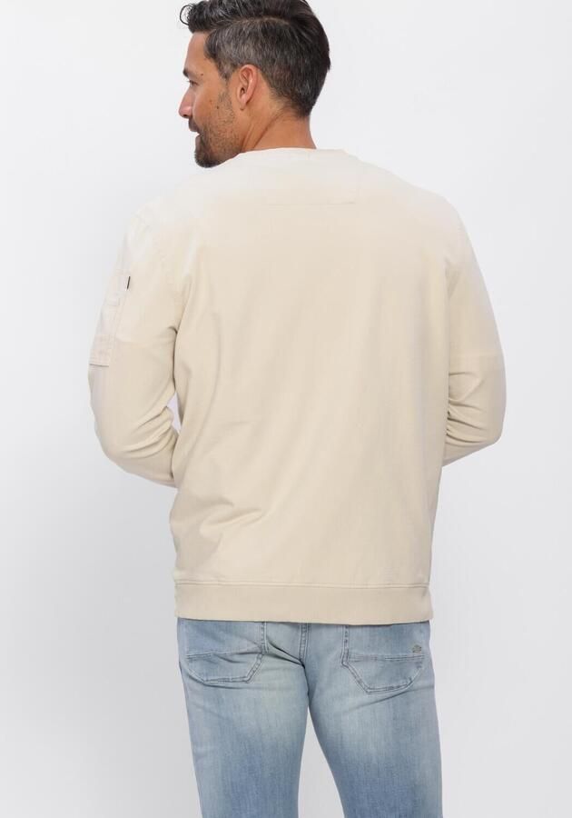 PME LEGEND Heren Truien & Vesten American Classic Sweat Ecru - Foto 3
