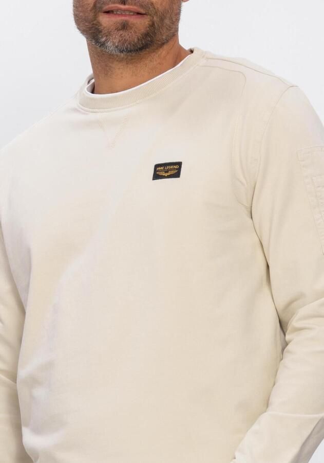 PME LEGEND Heren Truien & Vesten American Classic Sweat Ecru - Foto 2