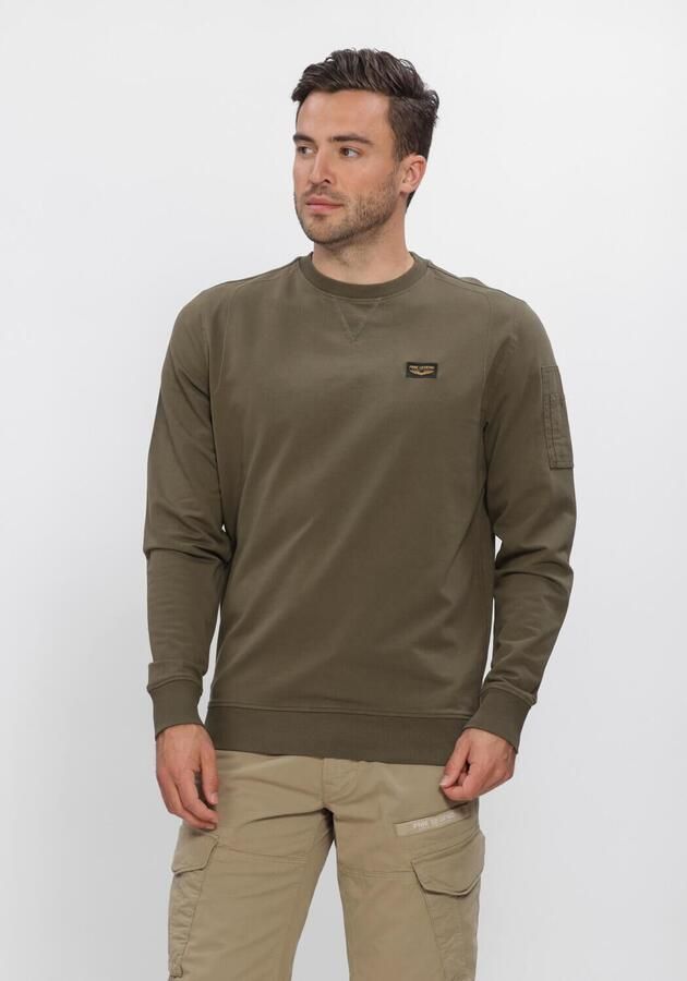 PME LEGEND Heren Truien & Vesten American Classic Sweat Khaki