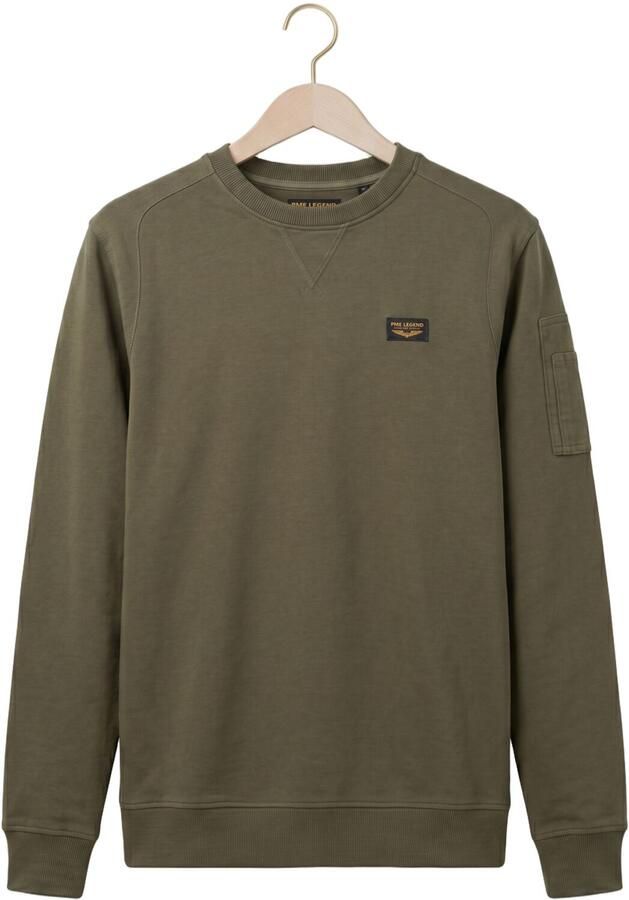 PME LEGEND Heren Truien & Vesten American Classic Sweat Khaki - Foto 4
