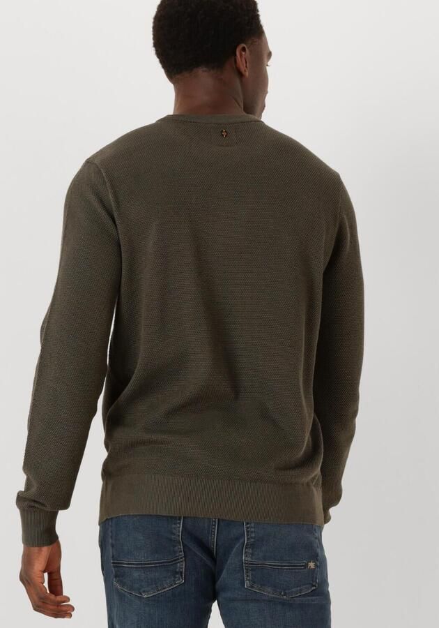 PME LEGEND Heren Truien & Vesten Cotton Modal Donkergroen
