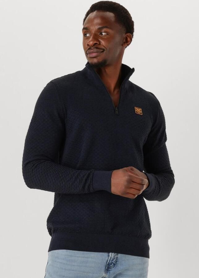 PME LEGEND Heren Truien & Vesten Cotton Mouline Donkerblauw - Foto 4