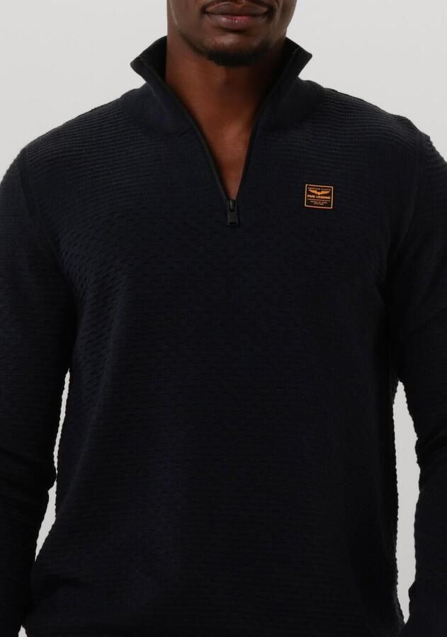 PME LEGEND Heren Truien & Vesten Cotton Mouline Donkerblauw