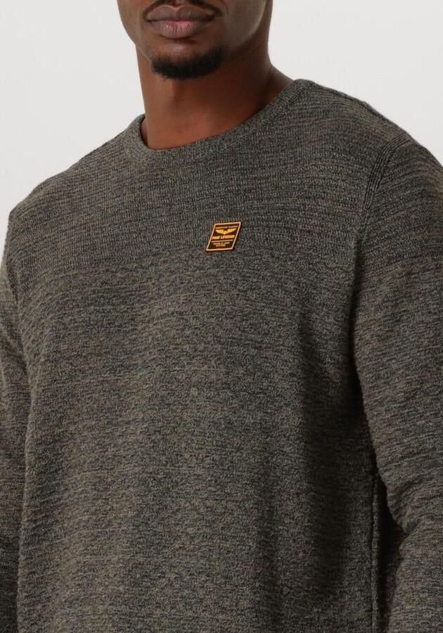 PME LEGEND Heren Truien & Vesten Cotton Mouline Donkergroen - Foto 2