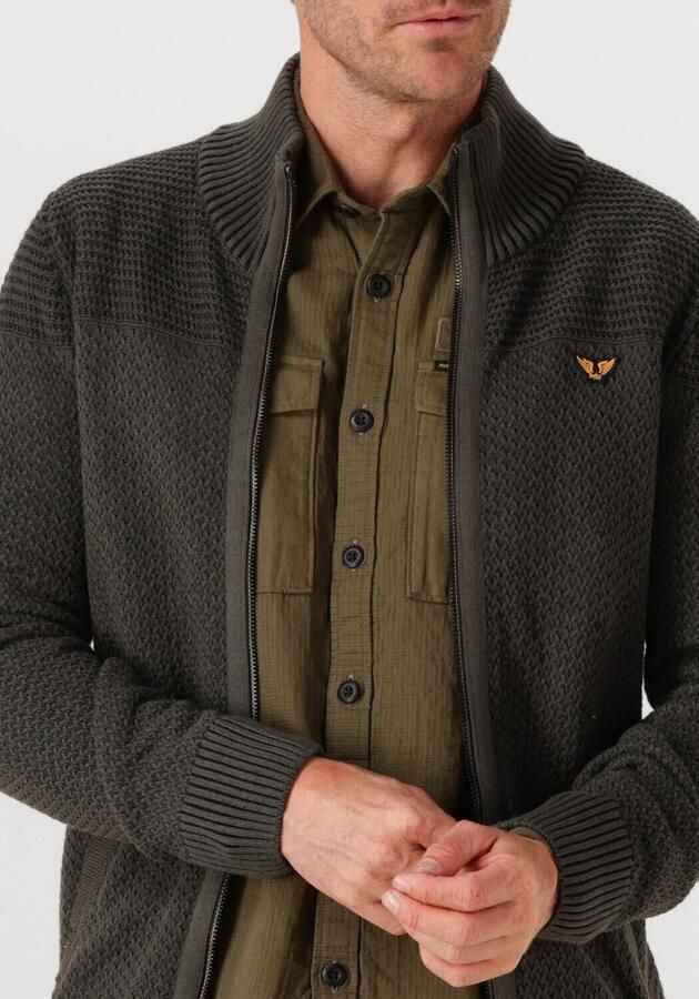 PME LEGEND Heren Truien & Vesten Cotton Structure Donkergrijs - Foto 2