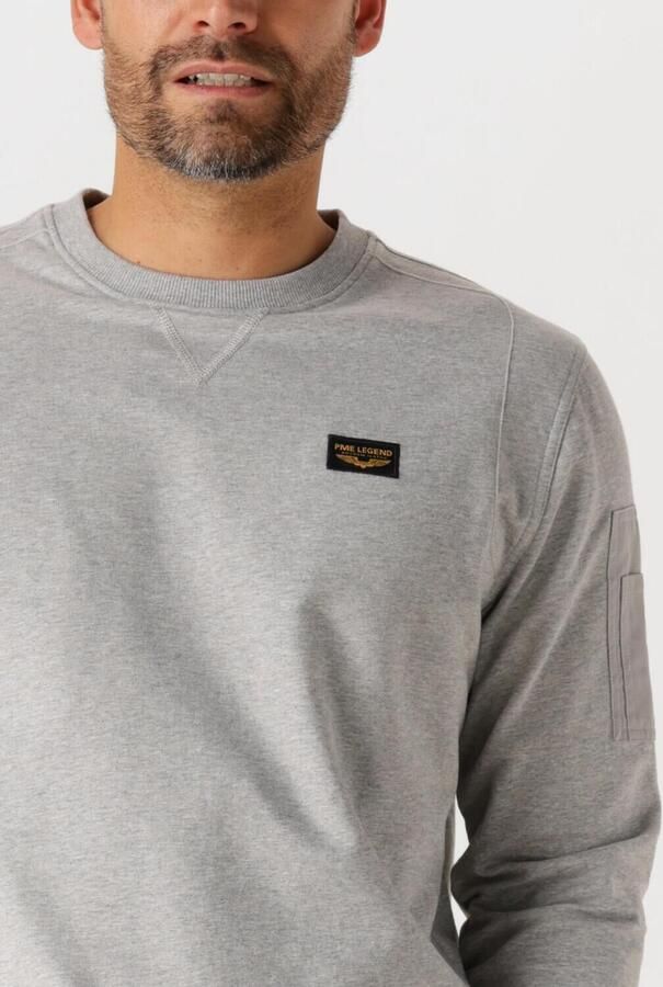 PME LEGEND Heren Truien & Vesten Crewneck Airstrip Sweat Grijs - Foto 2