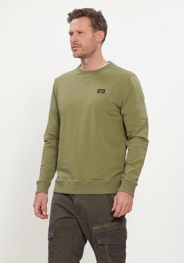 PME LEGEND Heren Truien & Vesten Crewneck American Classic Khaki