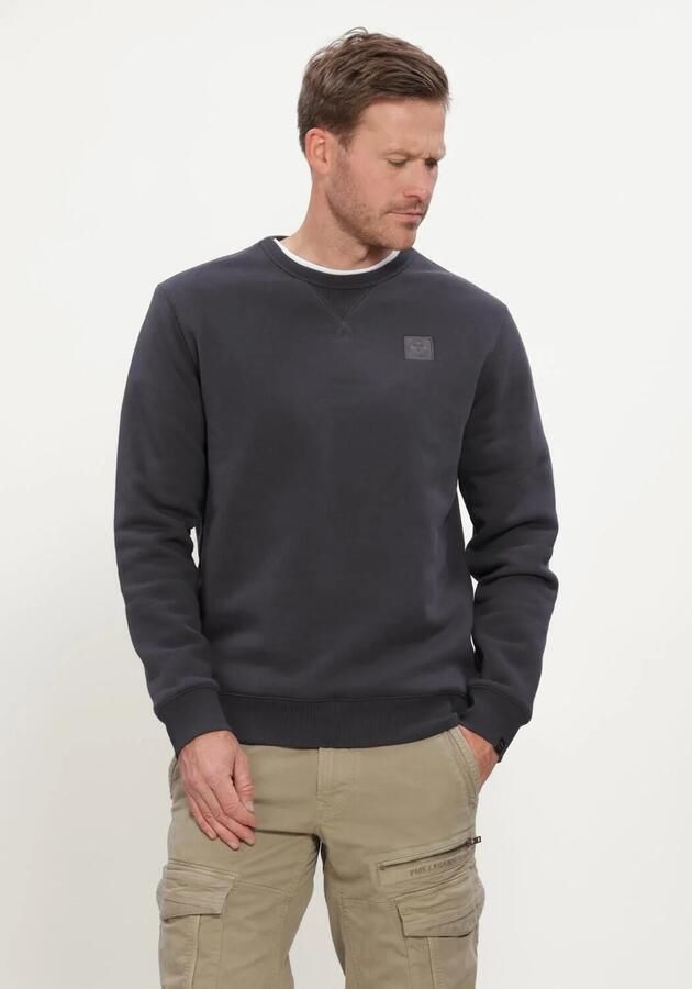 PME LEGEND Heren Truien & Vesten Crewneck Soft Fleece Sweat Donkergrijs
