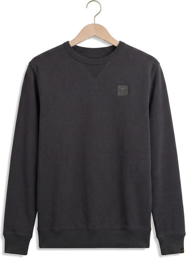 PME LEGEND Heren Truien & Vesten Crewneck Soft Fleece Sweat Donkergrijs - Foto 2