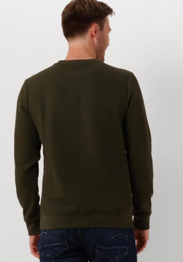 PME Legend Waffle Jersey Crewneck Pullover Psw2408429 Green Heren