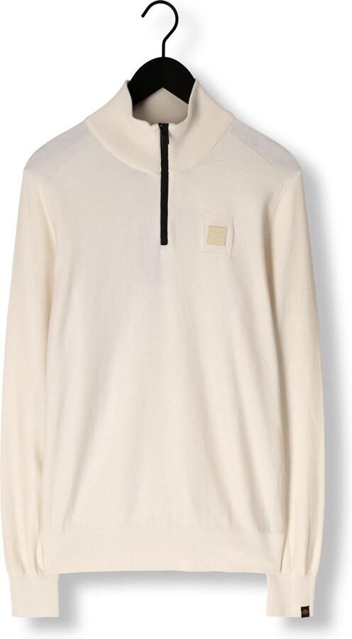 PME LEGEND Heren Truien & Vesten Half Zip Collar Cotton Modal Beige - Foto 2