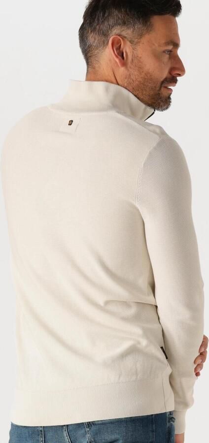 PME LEGEND Heren Truien & Vesten Half Zip Collar Cotton Modal Beige - Foto 3