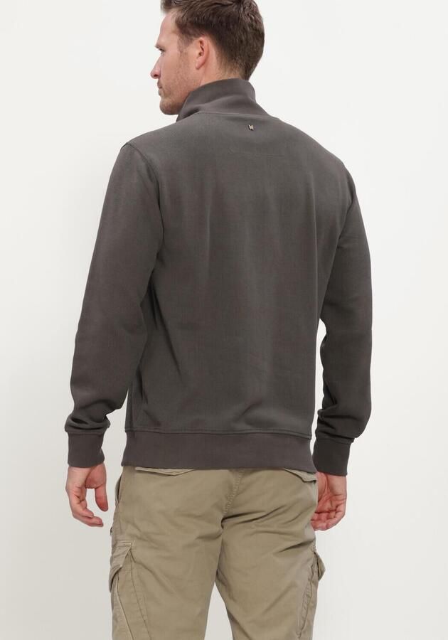 PME LEGEND Heren Truien & Vesten Half Zip Collar Flat Donkergrijs - Foto 2