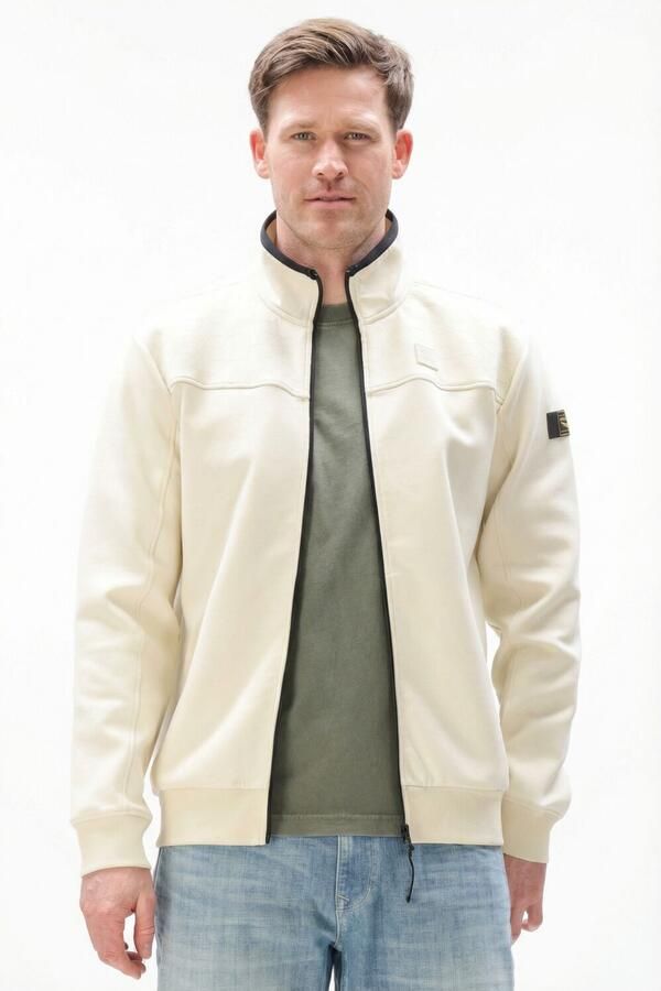 PME LEGEND Heren Truien & Vesten Interlock Sweat Creme