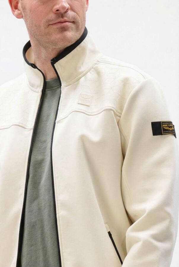 PME LEGEND Heren Truien & Vesten Interlock Sweat Creme - Foto 3