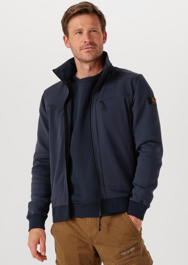 PME LEGEND Heren Truien & Vesten Interlock Sweat Hybrid Donkerblauw - Foto 4