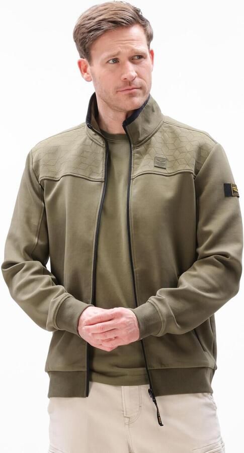 PME LEGEND Heren Truien & Vesten Interlock Sweat Khaki