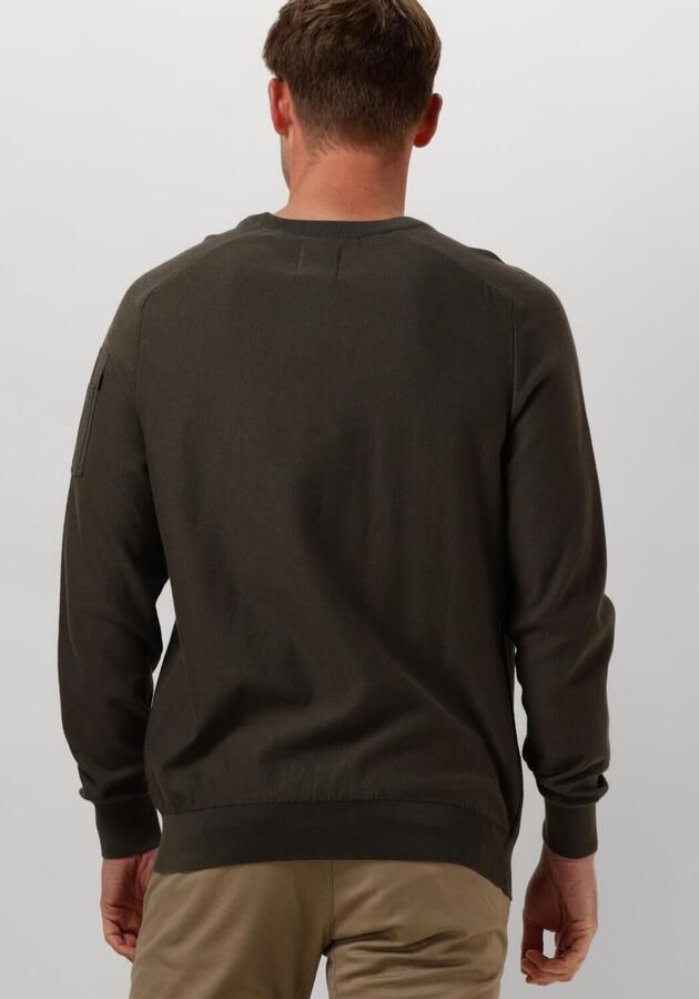 PME LEGEND Heren Truien & Vesten R-neck American Classic Buckley Knit Groen