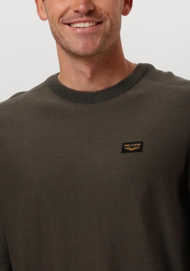 PME LEGEND Heren Truien & Vesten R-neck American Classic Buckley Knit Groen - Foto 2