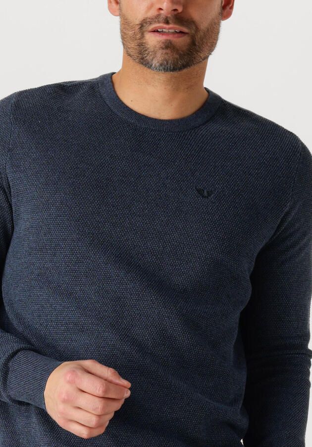 PME LEGEND Heren Truien & Vesten R-neck Cotton Modal Blauw
