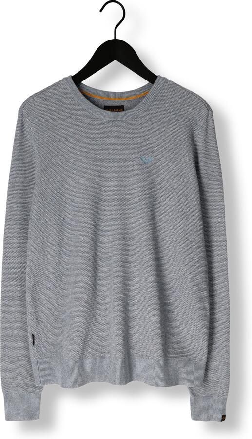 PME LEGEND Heren Truien & Vesten R-neck Cotton Modal Blauw - Foto 3