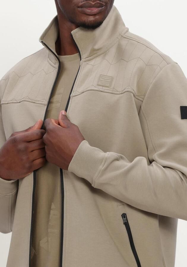 PME LEGEND Heren Truien & Vesten Zip Jacket Interlock Sweat Beige - Foto 4