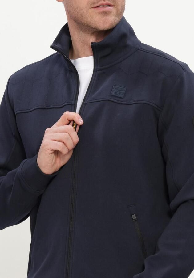 PME LEGEND Heren Truien & Vesten Zip Jacket Interlock Sweat Donkerblauw - Foto 4