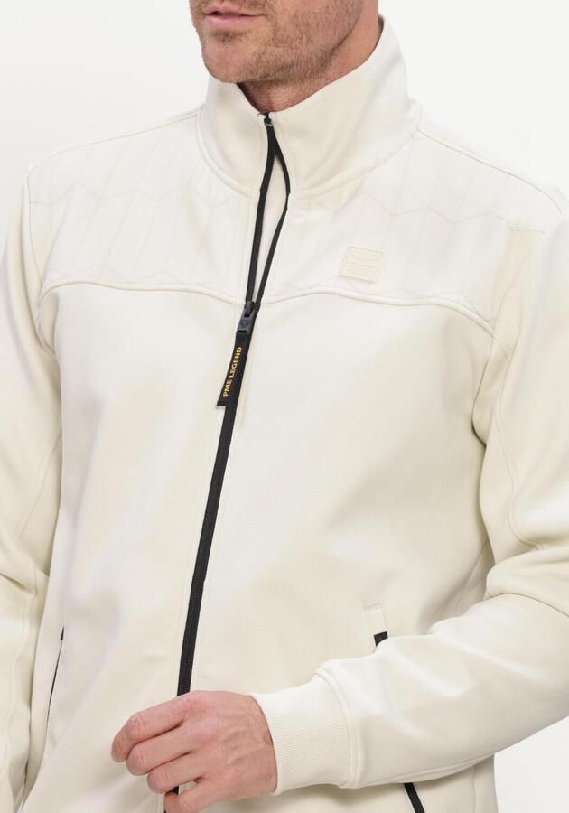 PME LEGEND Heren Truien & Vesten Zip Jacket Interlock Sweat Ecru - Foto 4